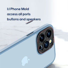 Load image into Gallery viewer, Alloy camera frame frosted skin friendly case for iPhone