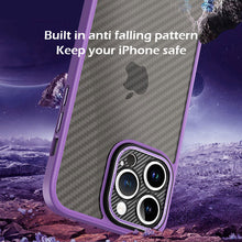Load image into Gallery viewer, Carbon fiber skin-friendly drop resistant case for iPhone