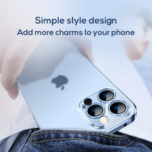 Load image into Gallery viewer, Aviation metal frame frosted case for iPhone
