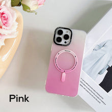 Load image into Gallery viewer, MagSafe frosted gradual color case for iPhone