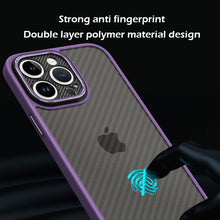 Load image into Gallery viewer, Carbon fiber skin-friendly drop resistant case for iPhone
