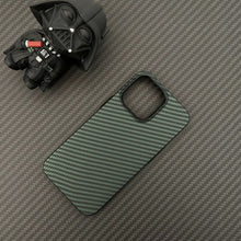 Load image into Gallery viewer, MagSafe lightweight carbon fiber case for iPhone