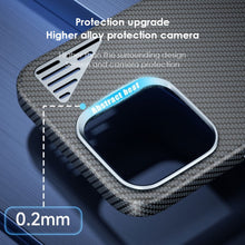 Load image into Gallery viewer, MagSafe lightweight carbon fiber frosted case for iPhone
