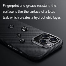 Load image into Gallery viewer, MagSafe ultrathin Kevlar carbon fiber frosted case for iPhone
