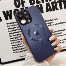Load image into Gallery viewer, MagSafe ultra-thin titanium  frosted case for iPhone
