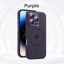 Load image into Gallery viewer, MagSafe ultra thin skin friendly frosted case for iPhone
