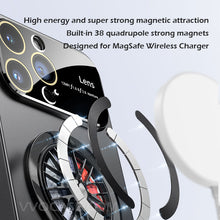 Load image into Gallery viewer, MagSafe rotating gyro stand frosted case for iPhone
