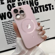 Load image into Gallery viewer, MagSafe ultra-thin titanium  frosted case for iPhone
