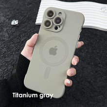 Load image into Gallery viewer, MagSafe ultra-thin semi enclosure  frosted case for iPhone
