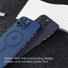 Load image into Gallery viewer, MagSafe ultra-thin semi enclosure  frosted case for iPhone
