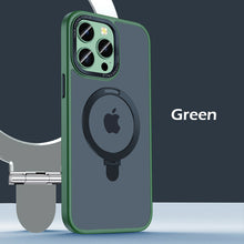 Load image into Gallery viewer, MagSafe frosting skin friendly stand case for iPhone
