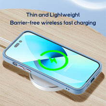 Load image into Gallery viewer, Alloy camera frame frosted skin friendly case for iPhone
