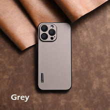 Load image into Gallery viewer, Light luxury leather case for iPhone
