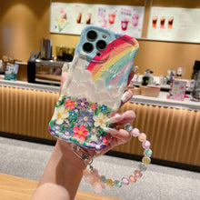 Load image into Gallery viewer, Anti drop blue ray rainbow phone case for iPhone
