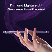 Load image into Gallery viewer, MagSafe rimless crystal high transparency case for iPhone
