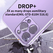 Load image into Gallery viewer, Original color alloy frame frosted case for iPhone
