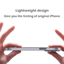 Load image into Gallery viewer, Light luxury ring hollow frosted case for iPhone
