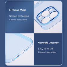 Load image into Gallery viewer, Non yellowing high-definition crystal glass hard case for iPhone
