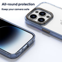 Load image into Gallery viewer, Ultra-thin diamond-grade transparent back panel case for iPhone
