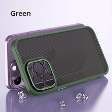 Load image into Gallery viewer, Carbon fiber skin-friendly drop resistant case for iPhone

