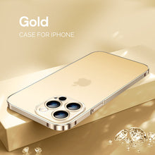 Load image into Gallery viewer, Aviation metal frame frosted case for iPhone
