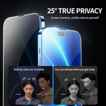 Load image into Gallery viewer, 2PCS Anti peeping tempered glass for iPhone
