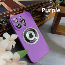 Load image into Gallery viewer, MagSafe ultra thin skin friendly frosted case for iPhone
