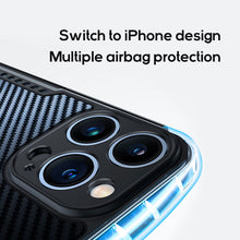 Load image into Gallery viewer, MagSafe air cushion carbon fiber case for iPhone
