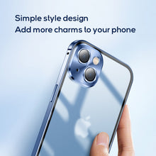Load image into Gallery viewer, Frosted back titanium alloy frame case for iPhone
