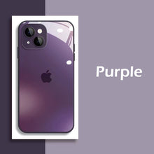 Load image into Gallery viewer, Light gradually toughened glass case for iPhone
