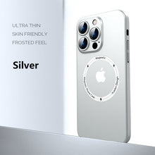 Load image into Gallery viewer, MagSafe ultra thin skin friendly scrub feel case for iPhone
