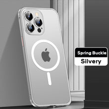 Load image into Gallery viewer, MagSafe spring buckle metal Ultra thin simplicity case for iPhone series
