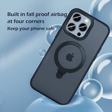 Load image into Gallery viewer, MagSafe frosting skin friendly stand case for iPhone
