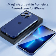 Load image into Gallery viewer, MagSafe ultra-thin frameless frosted case for iPhone
