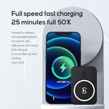 Load image into Gallery viewer, Mini Magnetic wireless fast charger with 5000mAh
