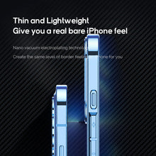 Load image into Gallery viewer, MagSafe ultra thin electroplated frame carbon fiber case for iPhone
