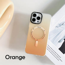 Load image into Gallery viewer, MagSafe frosted gradual color case for iPhone
