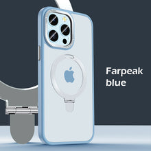 Load image into Gallery viewer, MagSafe frosting skin friendly stand case for iPhone
