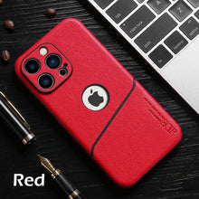 Load image into Gallery viewer, Business high-quality leather case for iPhone
