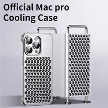 Load image into Gallery viewer, Metal honeycomb case for iPhone
