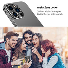 Load image into Gallery viewer, Metal frame magnetic frosted case for iPhone
