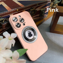 Load image into Gallery viewer, MagSafe ultra thin skin friendly frosted case for iPhone
